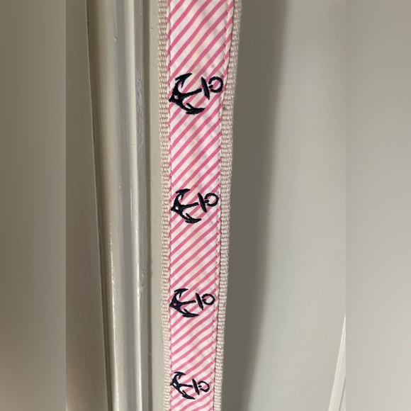LLBean canvas d-ring embroidered nautical belts - Picture 6 of 7